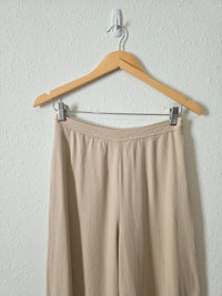 Lulus Wide Leg Linen Blend Pants (M)