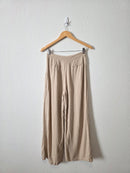 Lulus Wide Leg Linen Blend Pants (M)