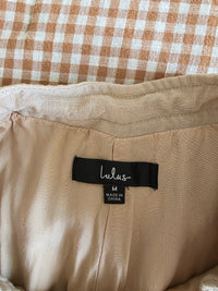 Lulus Wide Leg Linen Blend Pants (M)