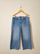J.Crew Wide Leg Crop Jeans (32P)