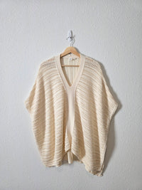 Gap Crochet Poncho Sweater (XXS/XS)