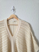 Gap Crochet Poncho Sweater (XXS/XS)