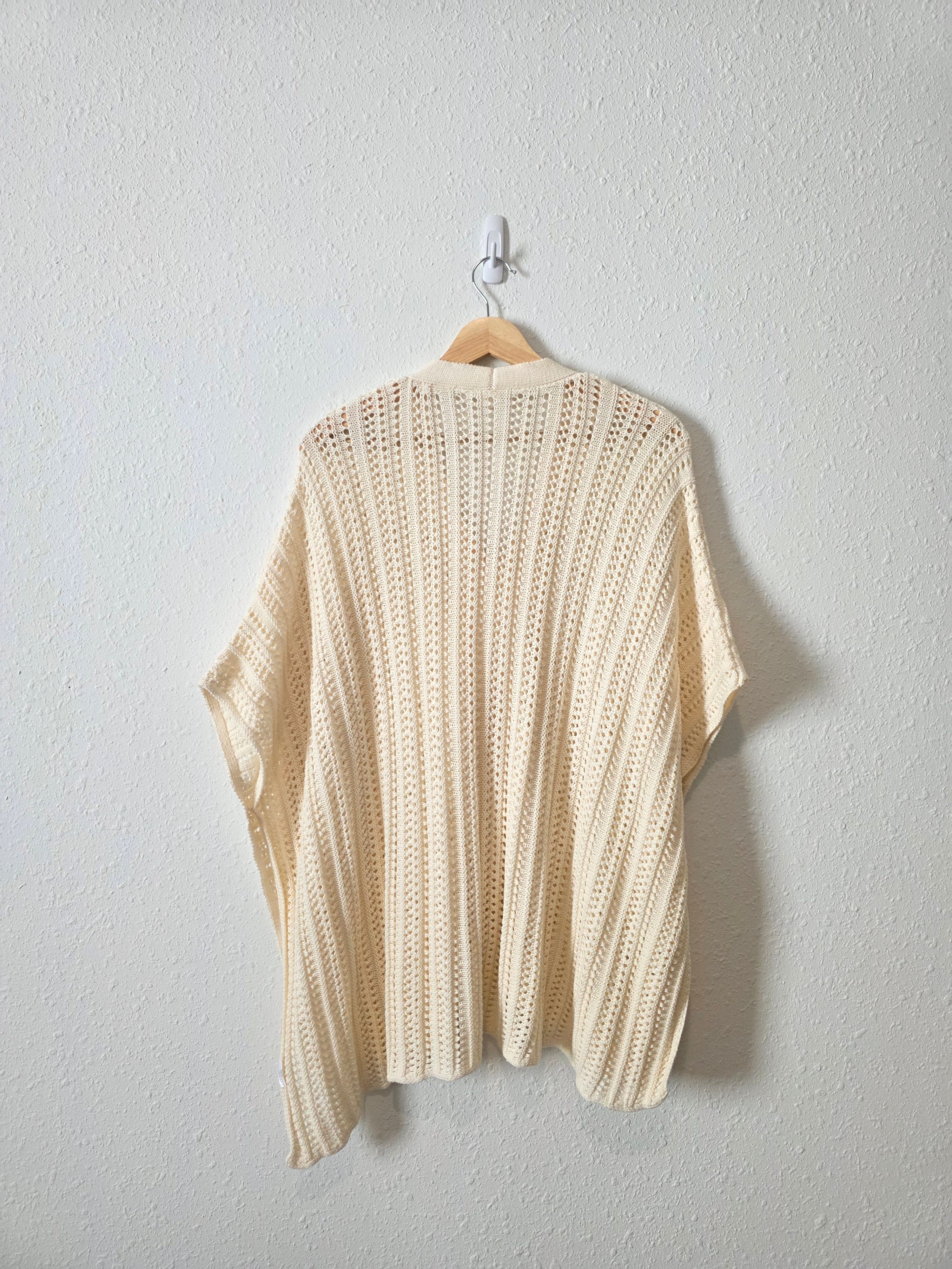 Gap Crochet Poncho Sweater (XXS/XS)