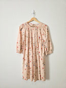 Madewell Floral Pintuck Dress (S)