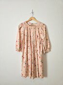 Madewell Floral Pintuck Dress (S)