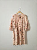 Madewell Floral Pintuck Dress (S)
