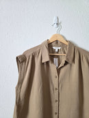 NEW Banana Republic Relaxed Gauze Shirt (L)