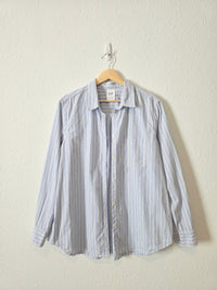 Gap Striped Cotton Button Up (XL)