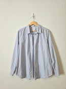 Gap Striped Cotton Button Up (XL)