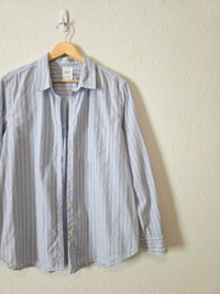 Gap Striped Cotton Button Up (XL)