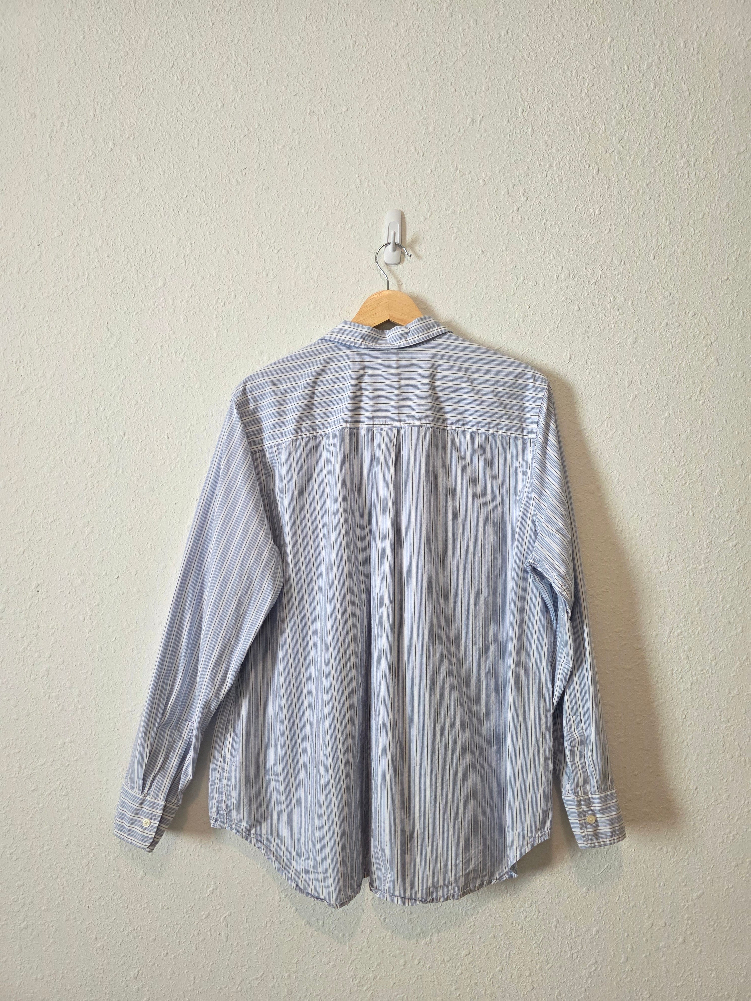 Gap Striped Cotton Button Up (XL)