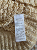 Open Knit Cotton Blend Cardigan (3X)
