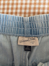 Wide Leg Drawstring Jeans (M)