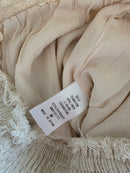 Solai Linen Blend Wide Leg Pants (M)