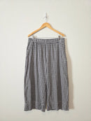 Gap Gingham Wide Leg Pants (L)