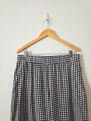 Gap Gingham Wide Leg Pants (L)