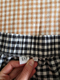 Gap Gingham Wide Leg Pants (L)