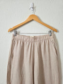 Wide Leg Linen Pants (M)