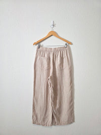 Wide Leg Linen Pants (M)
