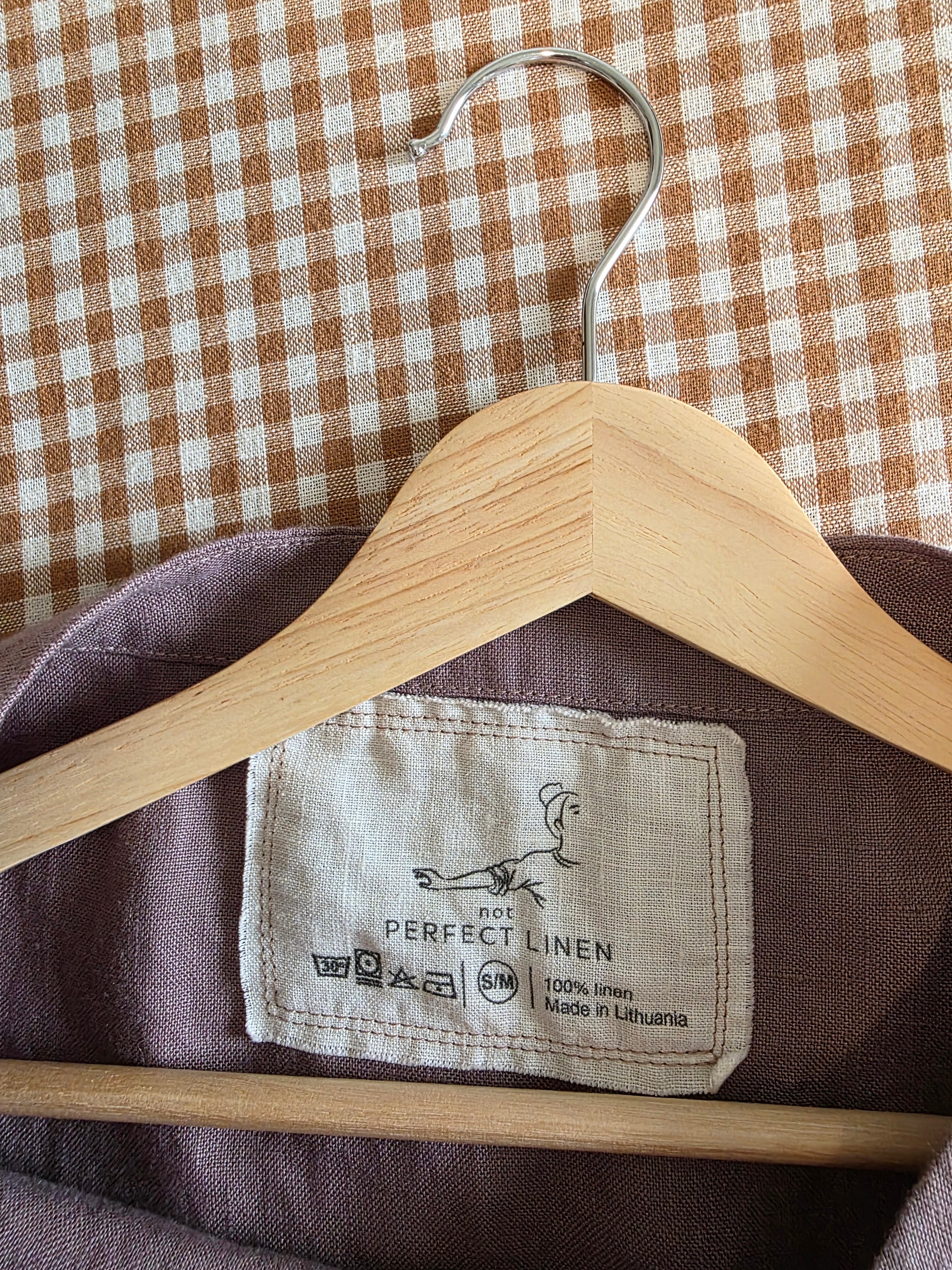 NPL Linen Boxy Relaxed Top (S/M)