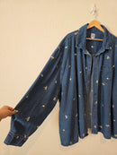 Shiny By Nature Daisy Denim Shirt (5X)