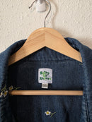 Shiny By Nature Daisy Denim Shirt (5X)