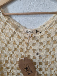 NEW Listicle Crochet Tie Top (S)