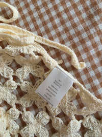 NEW Listicle Crochet Tie Top (S)