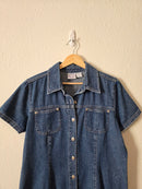 Vintage Denim Mini Dress (M/L)