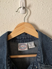 Vintage Denim Mini Dress (M/L)