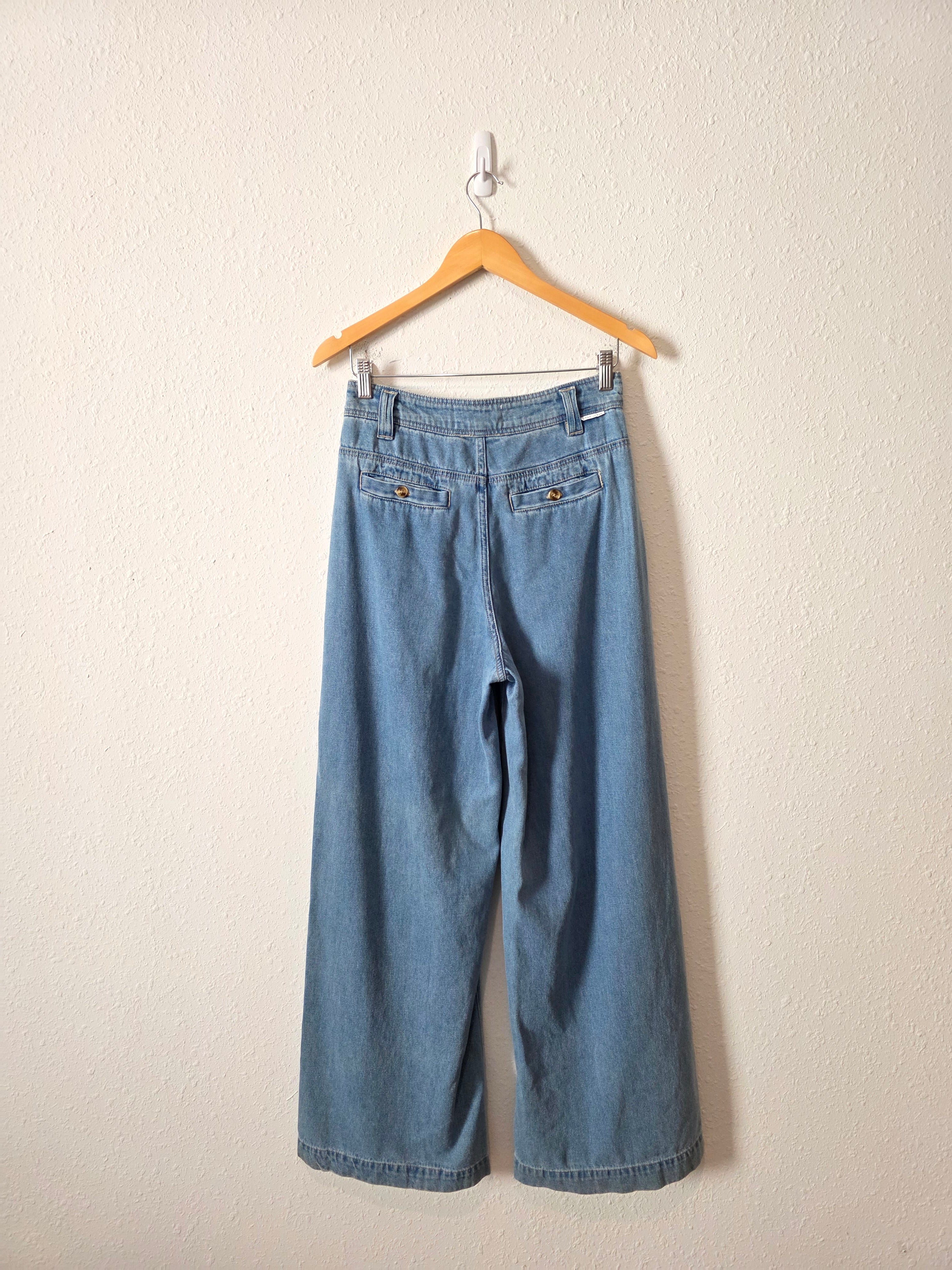 Dear John Flowy Wide Leg Jeans (27)