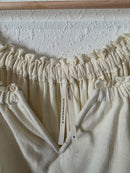 Anthropologie Cream Puff Sleeve Top (M)