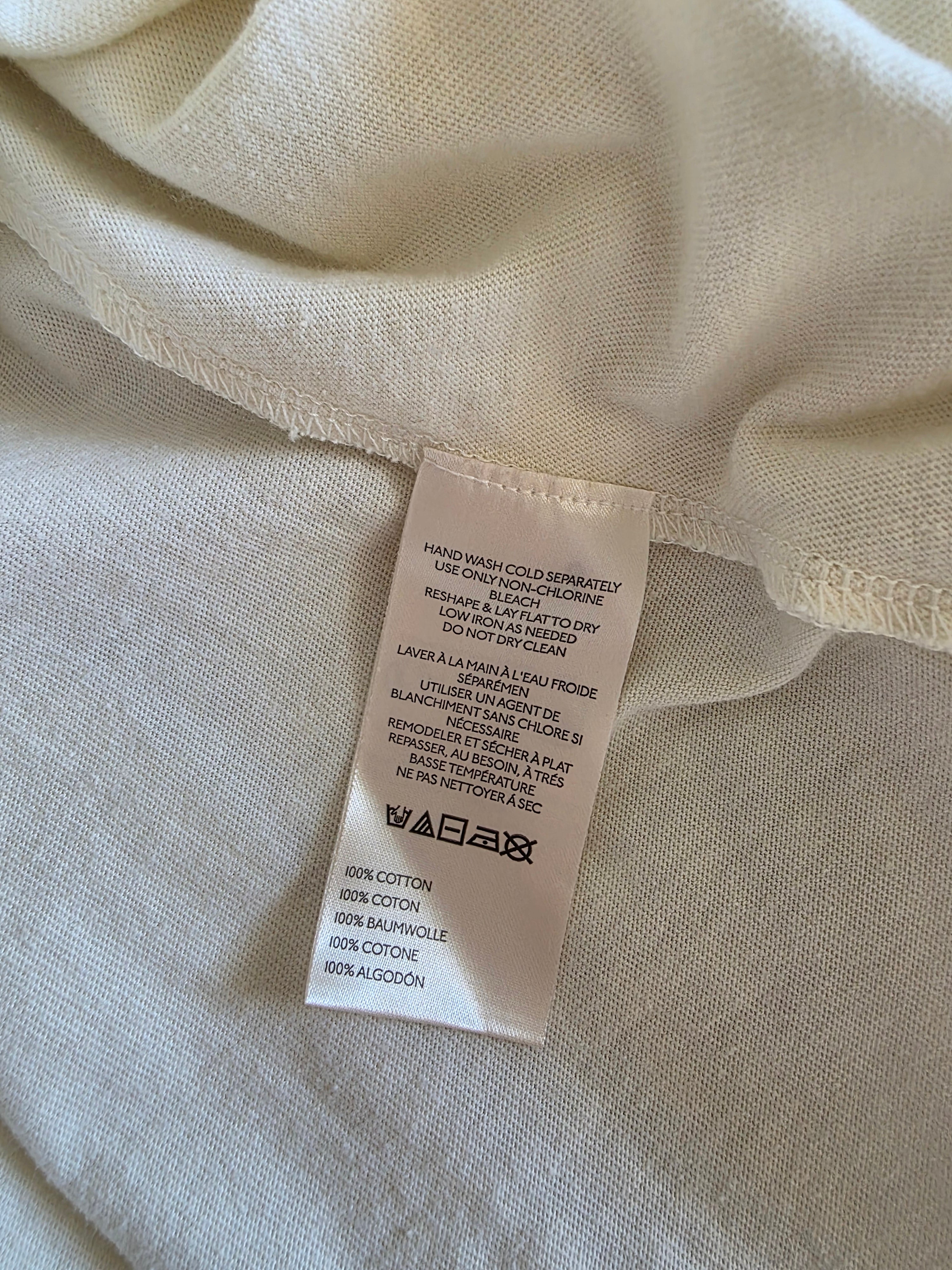 Anthropologie Cream Puff Sleeve Top (M)