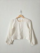 Z Supply Embroidered Cotton Top (XS)