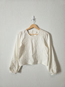 Z Supply Embroidered Cotton Top (XS)