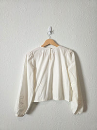 Z Supply Embroidered Cotton Top (XS)