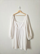 J.Crew Gauze Puff Sleeve Dress (XL)