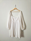 J.Crew Gauze Puff Sleeve Dress (XL)