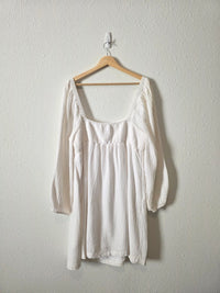 J.Crew Gauze Puff Sleeve Dress (XL)