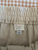 NEW Linen Blend Wide Leg Pants (XXL)
