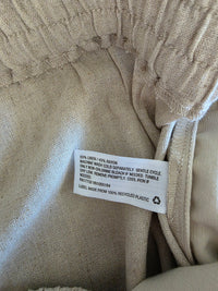 NEW Linen Blend Wide Leg Pants (XXL)