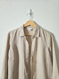 J.Jill Linen Button Up Tunic (S)
