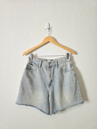 Z Supply Light Wash Denim Shorts (28)