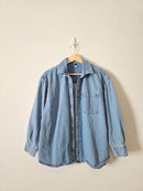 Denim Button Up Shirt (XS)