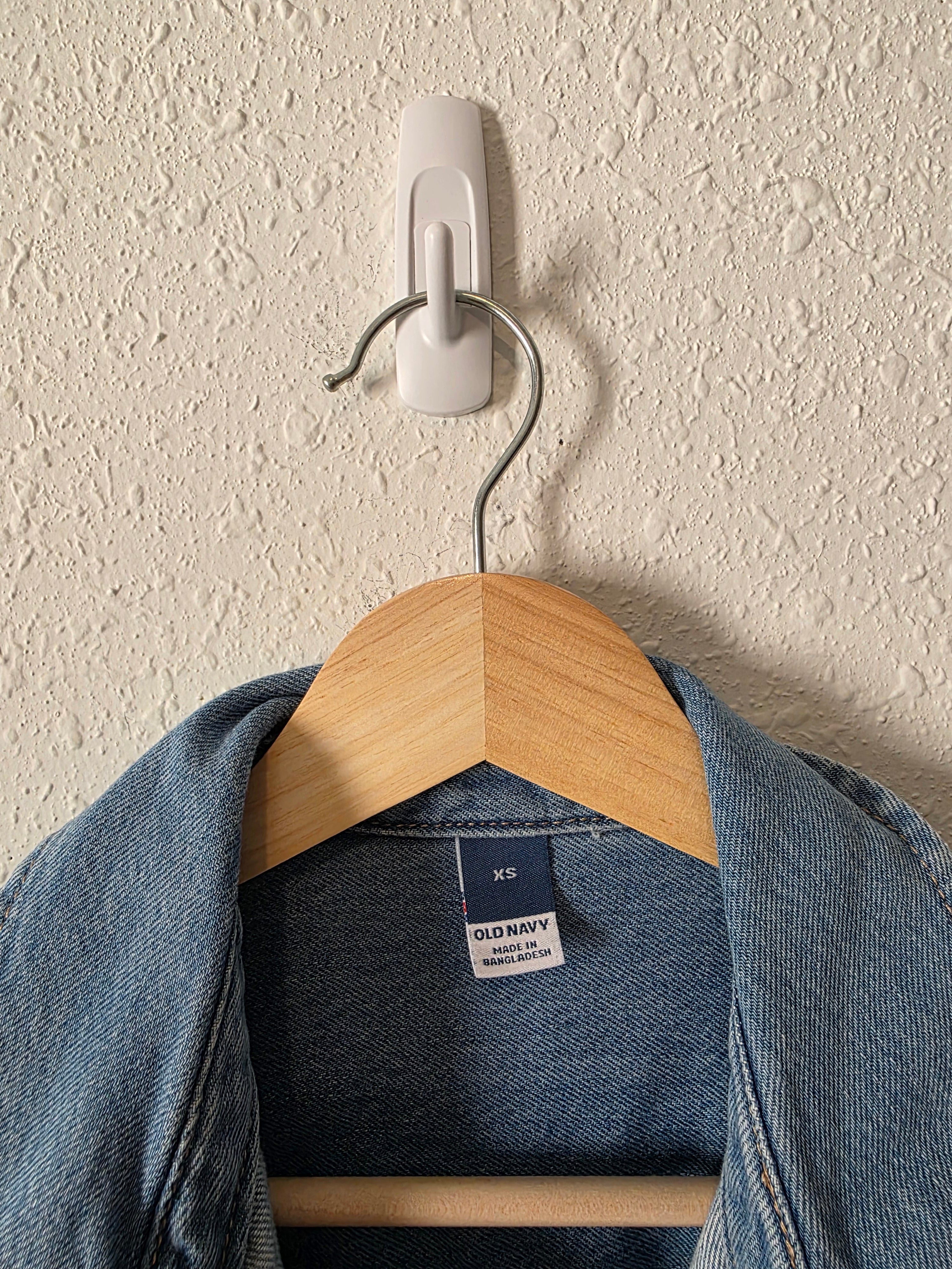 Denim Button Up Shirt (XS)