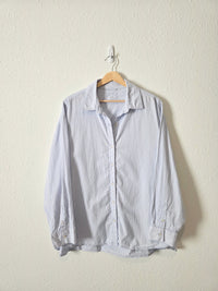 Aerie Striped Button Up Shirt (L)