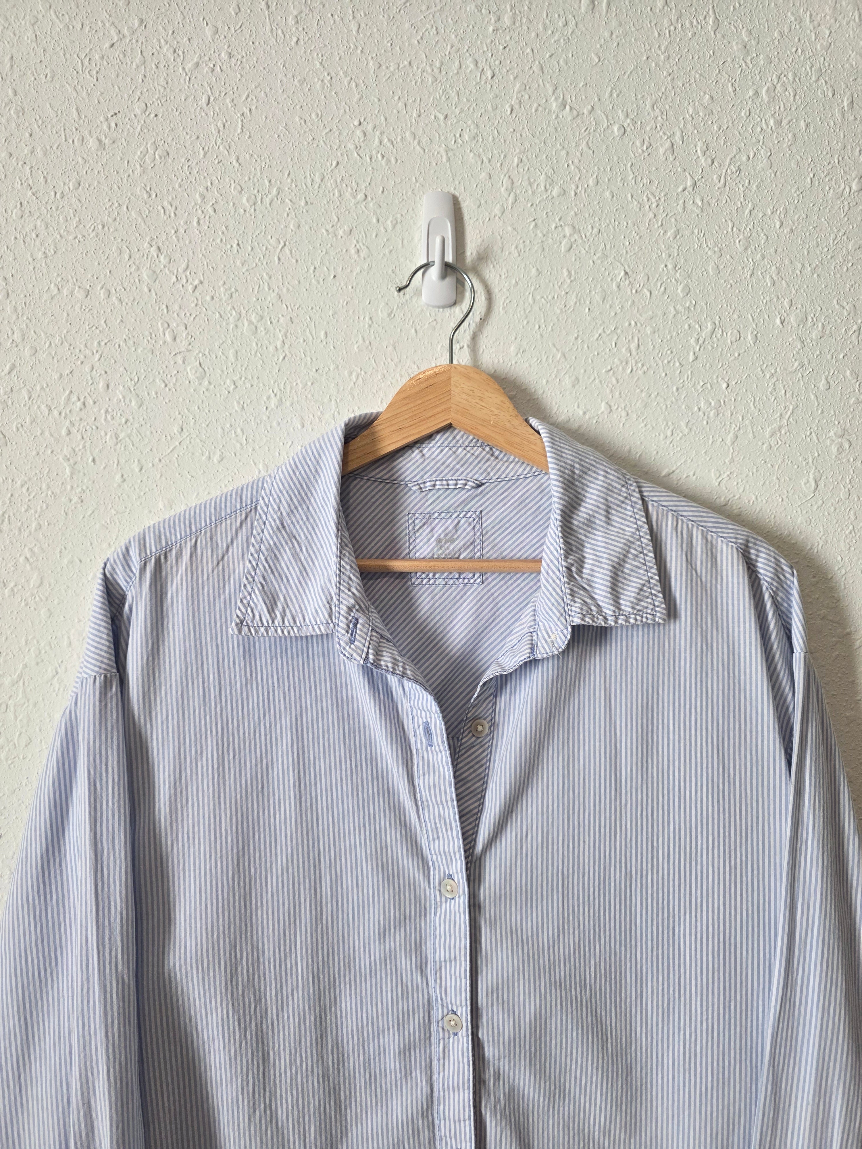 Aerie Striped Button Up Shirt (L)