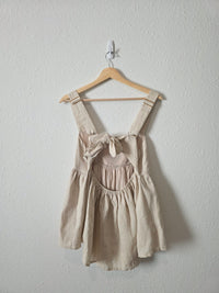 Dissh Tie Back Linen Top (10)