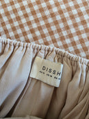 Dissh Tie Back Linen Top (10)