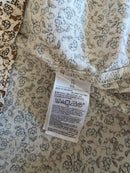 Neutral Floral Smocked Top (XL)